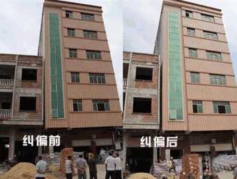 阳泉郊区倾斜纠正