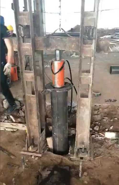 阳泉郊区钢管桩加固